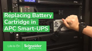 Replacing the Battery Module in a SMX Series APC SmartUPS  Schneider Electric Support [upl. by Jollenta]