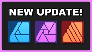 New Affinity Update  Biggest Changes in Version 24 [upl. by Neeli]