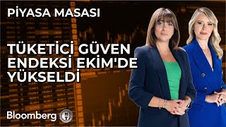 Piyasa Masası  Tüketici Güven Endeksi Ekimde Yükseldi  23 Ekim 2024 [upl. by Enelegna12]