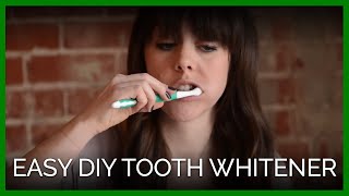 Easy DIY Tooth Whitener  PETA Living 15 [upl. by Yraeht]