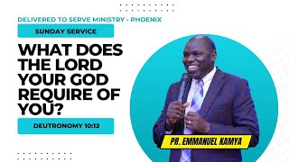 WHAT GOD REQUIRES OF YOU  PR EMMANUEL KAMYA  SUNDAY SERVICE  101324 [upl. by Bui]