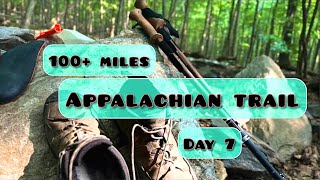 100 mile Challenge 7 of the Appalachian Trail Series Day 7 [upl. by Aidualc]