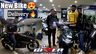 Finally Taking a Delivery Of GIXXER SF 250 New Bike❤ Intizaar Hua Khatam 🥲 features upgrade [upl. by Chassin]