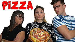 HVEM LAVER DEN BEDSTE PIZZA  ft Mor og Søster [upl. by Theodor]