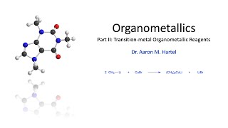 Organic Chemistry  Organometallics Part II [upl. by Deach]