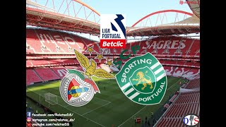 Rádio Antena 1  Benfica x Sporting  Relato dos Golos [upl. by Yadnus760]