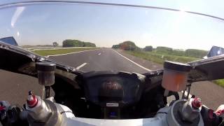 Ducati 848 Top Speed [upl. by Redep]