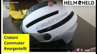 Cratoni  Commuter  Fahrradhelm für EBikes  unboxing Deutsch [upl. by Enom]