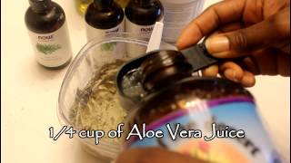 How to make Bentonite Clay Hair Mask [upl. by Nadabas]