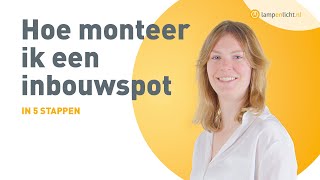 Hoe monteer ik een inbouwspot Zo plaats je een inbouwspot in het plafond  MONTAGE [upl. by Kone]