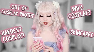 ☆ QampA – I answer your questions Most expensive Cosplay First Cosplay Favorite Anime ☆ [upl. by Etteuqaj]