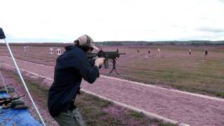 Colt IAR Infantry Automatic Rifle Fired on FullAuto by David Crane of DefenseReviewcom Part 1 [upl. by Nonnelg454]