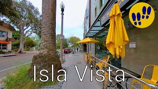 Walking in Downtown Isla Vista CA [upl. by Renie]