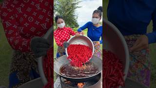 How to cook chili sauce recipe shortvideo shorts food recipe cooking [upl. by Zoba472]