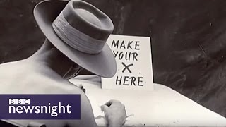 1945 remembered and the rise and fall of the Labour Party  BBC Newsnight [upl. by Reinnej]