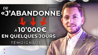 À la limite de labandon il fait 10K€ en quelques jours  Jean Hollaender interview [upl. by Adyht66]