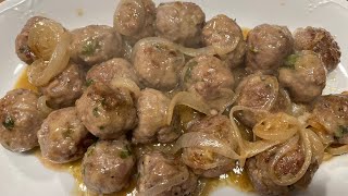 POLPETTE ALLA BIRRA di Betty e Marco  Ricetta facile e veloce [upl. by Amaras]