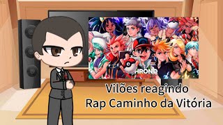 Vilões de Pokémon Reagindo ao Rap do Campeões Pokémon  CAMINHO DA VITÓRIA Chrono0 [upl. by Thier]