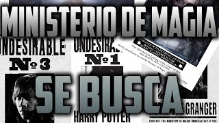 CARTELES SE BUSCA E INDESEABLES  HARRY POTTER [upl. by Eiramanig]