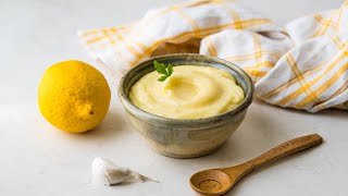 Homemade Garlic Aioli Recipe [upl. by Sugna]