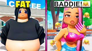 FAT to BADDIE on SNAPCHAT Brookhaven RP🏡 [upl. by Teodorico]