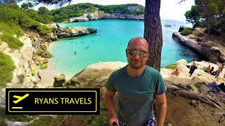 Menorca Beaches Cala Galdana amp Cala Mitjana Ryans Travels [upl. by Phio]