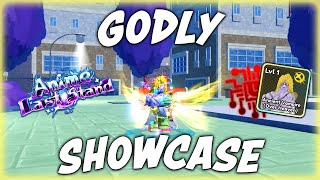 NEW GODLY Dio Over Heaven Showcase in Anime Last Stand [upl. by Salomone]