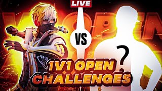 Open Challenge 1v1 For Everyone 🚀 \ Come and Do with me 1v1 \ Freefire Seniorff FFF [upl. by Enilrek162]