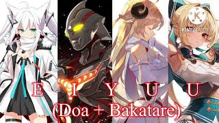 Eiyuu Ultraman Nexus OP Mashup  Doa  Bakatare  Ultraman  Hololive [upl. by Annia668]