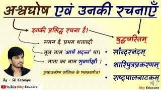 अश्वघोष Ashwaghosh Sanskrit अश्वघोष की रचना Ashwaghosh Ki Rachna बुद्धचरितं सौन्दरनंदम् htet [upl. by Atteuqahc4]