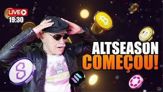 Mercado de bitcoin e criptomoedas aquecido Vamos pra cima [upl. by Alayne]