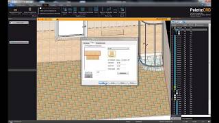 Edytor Układania Płytek Podłogowych  Program do projektowania i układanie płytek  PaletteCAD [upl. by Burger]