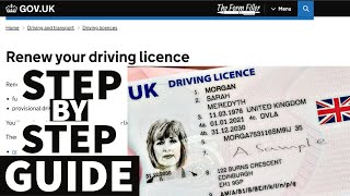 How To Renew Your Driving Licence 2024  DVLA 🚗💳 [upl. by Ahsuoj906]