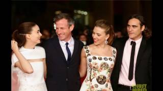 Rooney Mara amp Joaquin Phoenix Make a Cute Cannes Couple [upl. by Nylirahs]