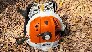 Stihl BR600 leaf blower 2 years later 👍 [upl. by Meredi843]