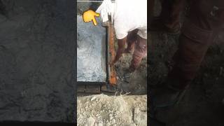 Concrete side wood removing 👍shorts construction shortsfeed satisfying trending ytshorts [upl. by Valtin]