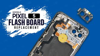 Google Pixel 5 Flash Board Replacement  Flashboard [upl. by Nimad584]