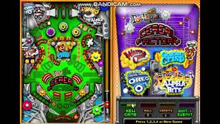 Postopia Cereal Factory Pinball Gameplay [upl. by Drofnelg]