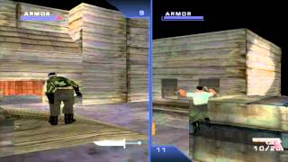 SF2 Syphon Filter 2  Girdeux vs Ramirez  2 Players [upl. by Rahcir]