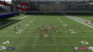 Dubby 1 Play TD VS Cover 2  Madden 20 [upl. by Afatsuom164]