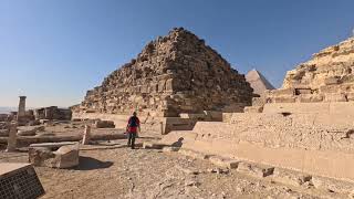 Pyramids of Giza one of the 7 wonders of the ancient world part 2 [upl. by Lorak]