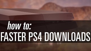 How To Speed Up PS4 Downloads MacOS amp OS X [upl. by Nodnarg]