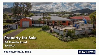 36 Manaia Road Tairua [upl. by Rania]