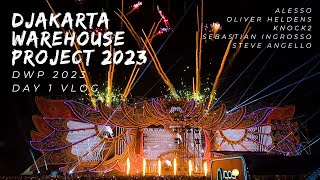 Djakarta Warehouse Project 2023 DAY 1 VLOG ALESSO OLIVER HELDENS KNOCK2 SWEDISH HOUSE MAFIA etc [upl. by Anaicilef]