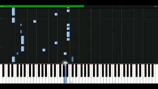 Pantera  Cemetary Gates Piano Tutorial Synthesia  passkeypiano [upl. by Nahsar]