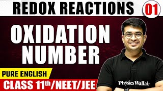 REDOX REACTIONS 01  Oxidation Number  Chemistry  Pure English  Class 11thNEETJEE [upl. by Elbys570]