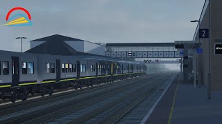 Signalling Timelapse  South Coast Railways Roblox [upl. by Hedwig]