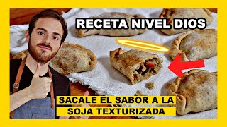 🔶 Como hacer EMPANADAS argentina VEGANAS con receta de MASA integral casera [upl. by Dombrowski]