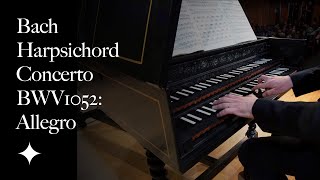 Bach Concerto for harpsichord BWV 1052 Allegro  Francesco Corti  Tafelmusik [upl. by Aney44]