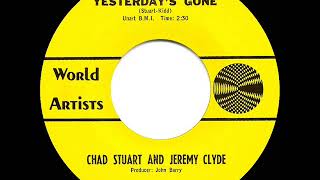 1964 HITS ARCHIVE Yesterday’s Gone  Chad amp Jeremy [upl. by Antonie]